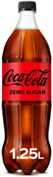 Coca Cola PET zero 12x 1.25ltr
