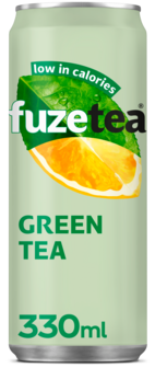 Fuze Tea Green Tea blik 24x33cl