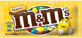 M&M pinda single 24x45gr
