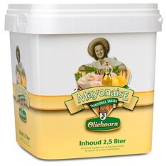 Oliehoorn Mayonaise 2,5ltr emmer