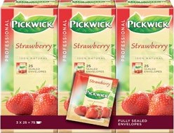 Pickwick Thee Aardbei 80x1,5gr