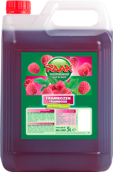Raak limonadesiroop Framboos 5ltr